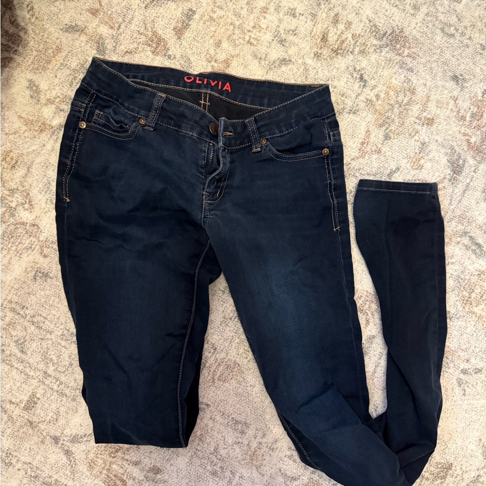 dELiA*s Dark Blue Skinny Jeans